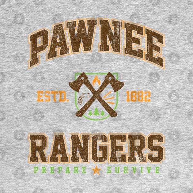 Pawnee Rangers (Variant) by huckblade